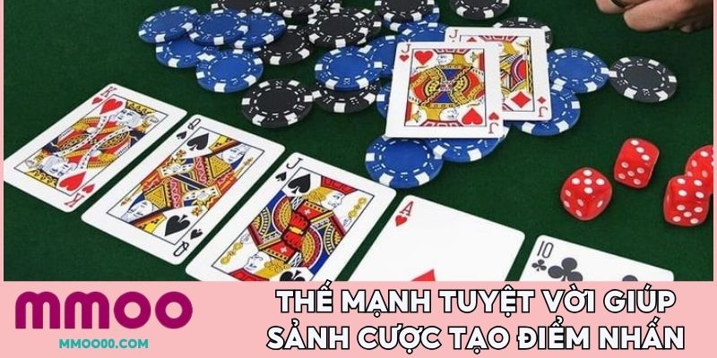 Thế mạnh tuyệt vời giúp sảnh cược tạo điểm nhấn